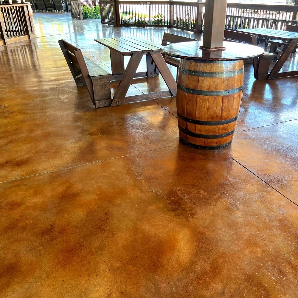 Concrete Staining in Corpus Christi